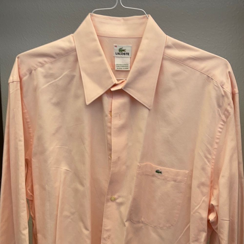 Men’s Dress Shirt by Lacoste so. 46